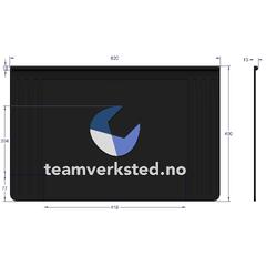 Skvettlapp 62X40 Team Verksted